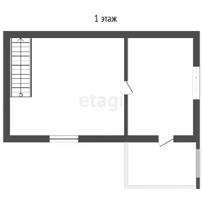 Продается 2-этажный дом, 25 м²