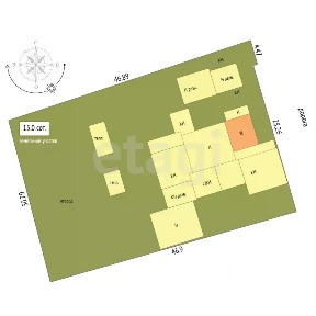 Продается 2-этажный дом, 45 м²
