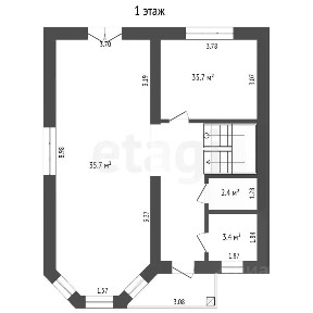 Продается 2-этажный дом, 170 м²