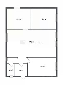 Продается 1-этажный дом, 170 м²