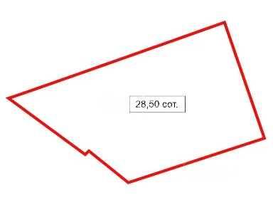 Продается участок, 28,5 сот.