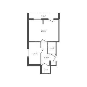 Продается 1-комн. квартира, 37,3 м²