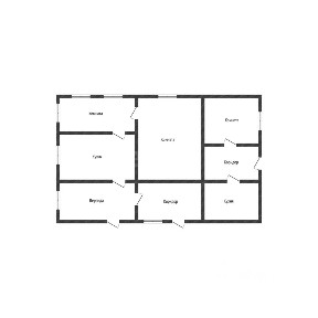 Продается 1-этажный дом, 103 м²