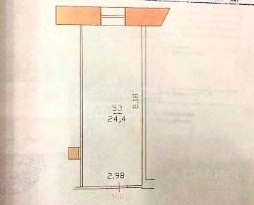 Продается офис, 24,4 м²