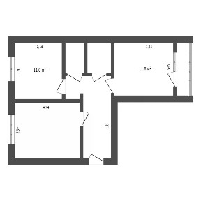 Продается 2-комн. квартира, 70 м²