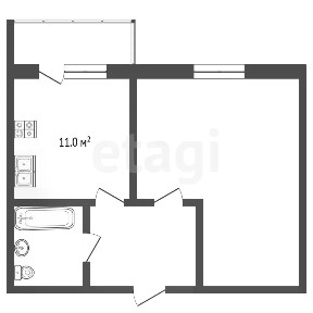 Продается 1-комн. квартира, 38,5 м²
