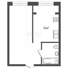 Продается 1-комн. квартира, 32 м²