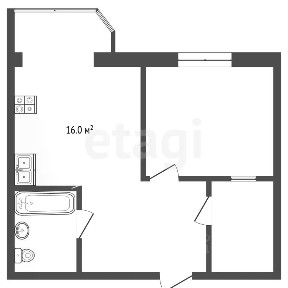 Продается 1-комн. квартира, 48 м²
