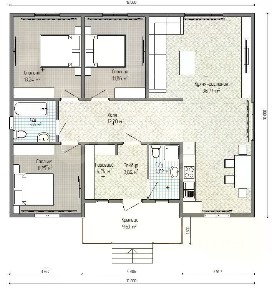 Продается 1-этажный дом, 120 м²