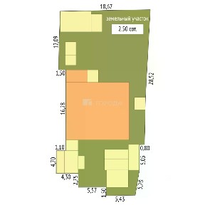 Продается 1-этажный дом, 75 м²