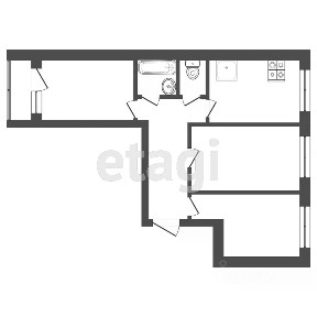 Продается 3-комн. квартира, 66,9 м²