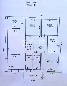 Продается 1-этажный дом, 117,4 м²