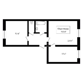 Продается офис, 41,8 м²