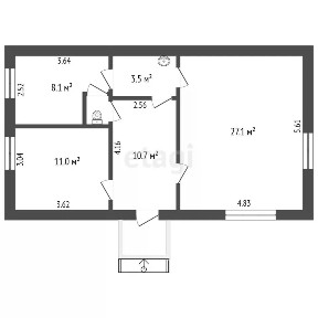 Продается готовый бизнес, 61,3 м²