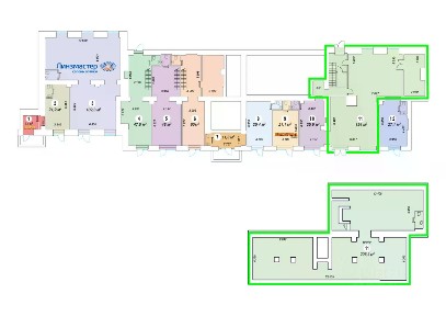 Сдается торговая площадь, 342,3 м²