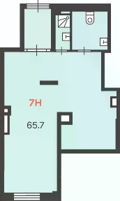 Сдается помещение свободного назначения, 65,7 м²