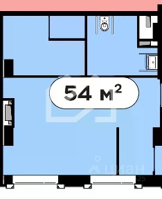 Сдается помещение свободного назначения, 54 м²