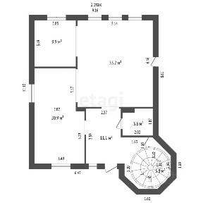 Продается 2-этажный дом, 167 м²