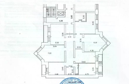 Продается многокомнатная квартира, 193 м²