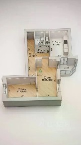 Продается 2-комн. квартира, 65,5 м²