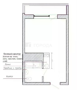Продается студия, 25 м²