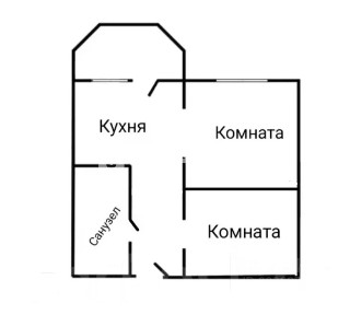 Продается 2-комн. квартира, 33 м²
