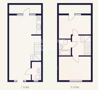Продается 2-этажный таунхаус, 110 м²