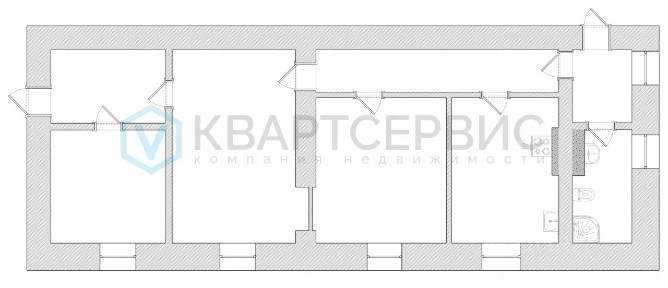 Продается 3-комн. квартира, 82,9 м²