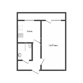 Продается 1-комн. квартира, 29,9 м²