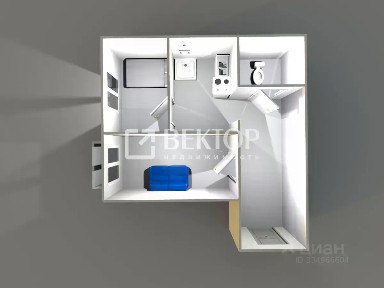 Продается 2-комн. квартира, 40,6 м²