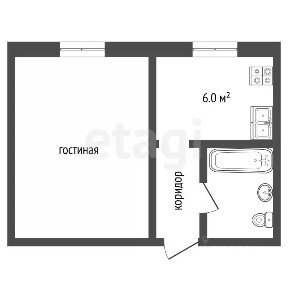 Продается 1-комн. квартира, 26 м²