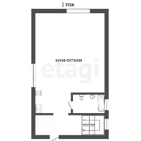 Продается 2-этажный дом, 81,6 м²