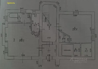 Продается 3-этажный дом, 325,1 м²