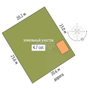 Продается 2-этажный дом, 16 м²