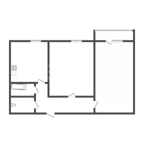 Сдается 2-комн. квартира, 50,2 м²
