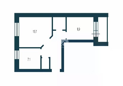Продается 2-комн. квартира, 46,5 м²