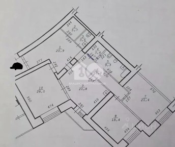 Продается 3-комн. квартира, 146 м²