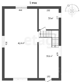 Продается 2-этажный дом, 139,2 м²