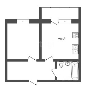 Продается 1-комн. квартира, 34 м²