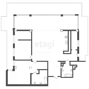 Продается 2-комн. квартира, 282 м²