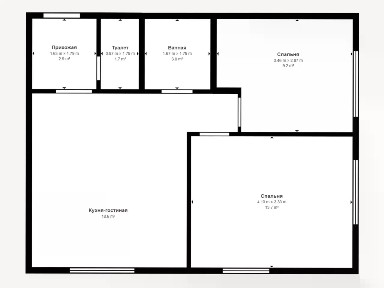 Сдается 2-комн. квартира, 51 м²