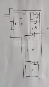 Продается 1-комн. квартира, 49 м²