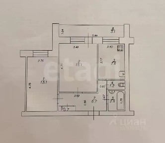 Продается 2-комн. квартира, 47 м²