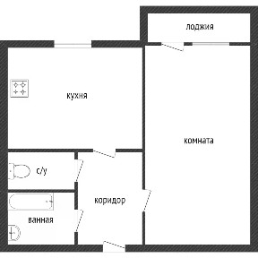 Продается 1-комн. квартира, 33,4 м²