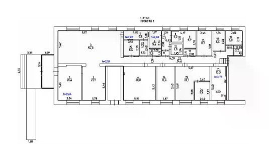 Продается помещение свободного назначения, 276,3 м²