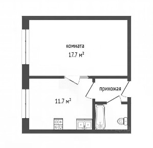 Продается 1-комн. квартира, 35,2 м²