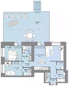 Продается 2-комн. квартира, 92 м²