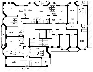 Продается 3-комн. квартира, 67,66 м²