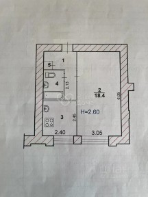 Продается 1-комн. квартира, 32,7 м²