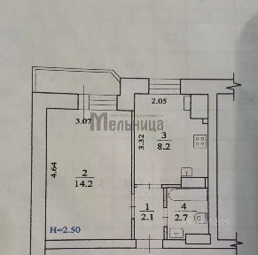 Продается 1-комн. квартира, 27,2 м²